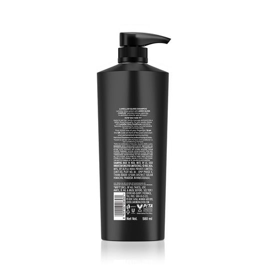 TRESemme Lamellar Gloss Shampoo 580ml With Amino Gloss Complex | Salon-Like Glossy Hair| Shiny and Smooth Hair