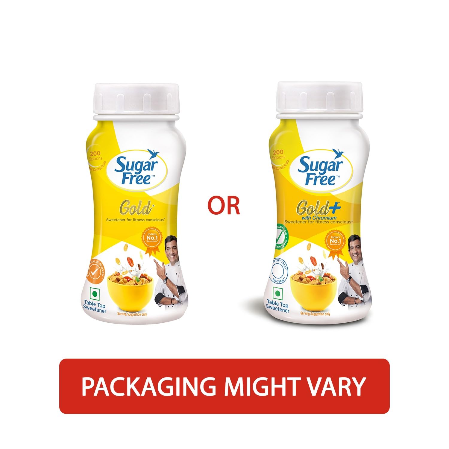Sugar Free Gold, 100g, Jar (Pack of 2)