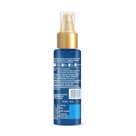 Livon Hyaluron Hair Serum for women & men | 2X Softer & Shiny Hair | Hair Serum for Dull & Dehydrated Hair | 48ml