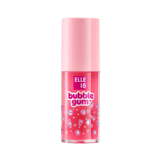 Elle 18 Bubblegum Lip Jelly, Lip Gloss - Cherry, Pigmented, Fuller Lips|5 ml