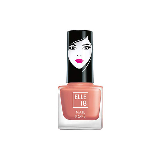 Elle 18 Nail Pops Nail Color 159 & Elle18 Matte Finish Combo, 15 Ml