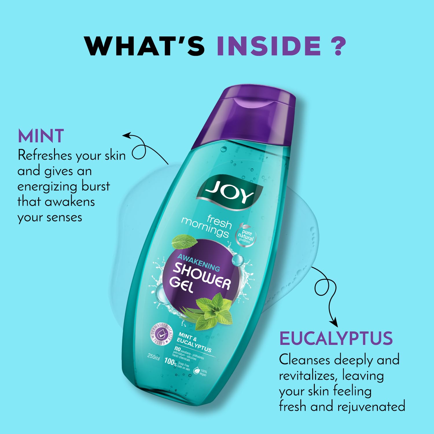 Joy Body Wash Combo Pack of 3 (750ml)