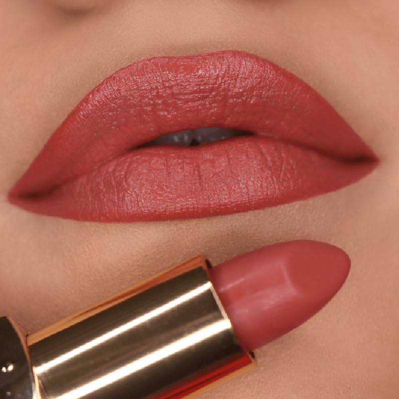 Iba Long Stay Matte Lipstick for Women- M17 Apricot Blush, 4g