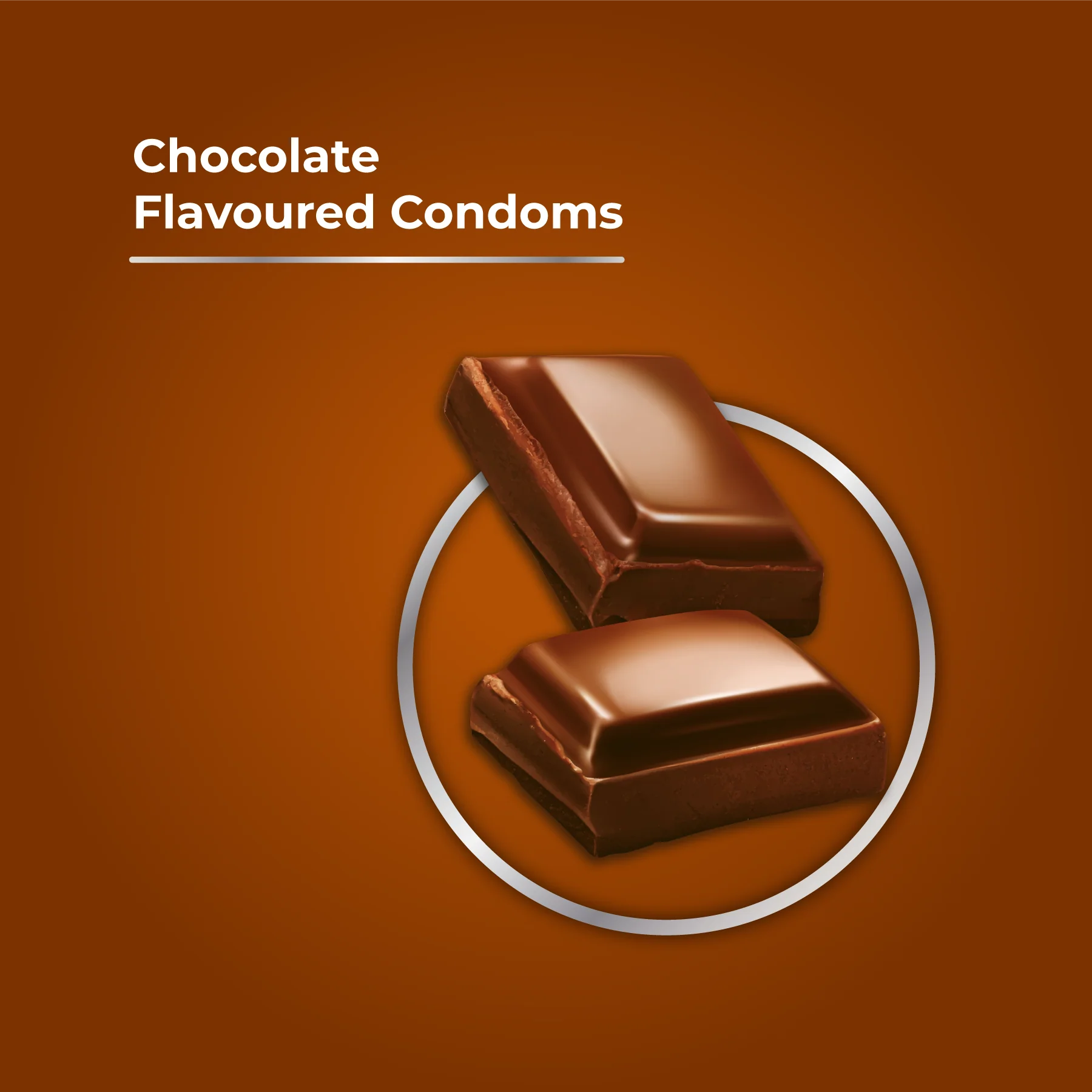 Skore Chocolate Flavoured Condom 10n