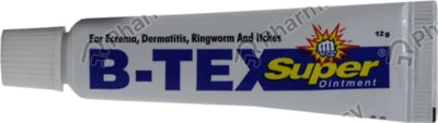 B-TEX SUPER OINTMENT CREAM Ringworm,Itches, Cold Cracks, Dermatities – 12gm skin care