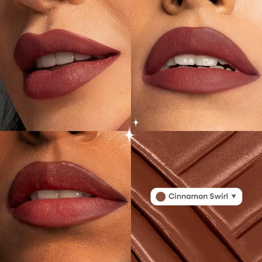 Nykaa Superlight Lip Cloud Airy Mousse Matte Liquid Lipstick for Lip & Cheek - Cinnamon Swirl (5ml)