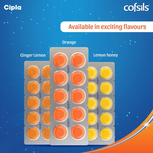Cofsils Lozenges – 30 lozenges (Select Flavour ) For Sore Throat , Cough