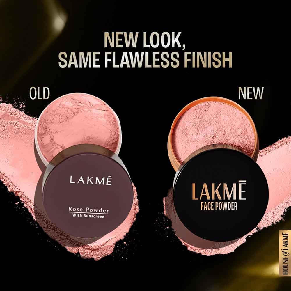 Lakme Forever Matte Face Powder, Matte Finish, Oil Cointrol, for rosy glow, Warm Pink, 40g (OG Collection)