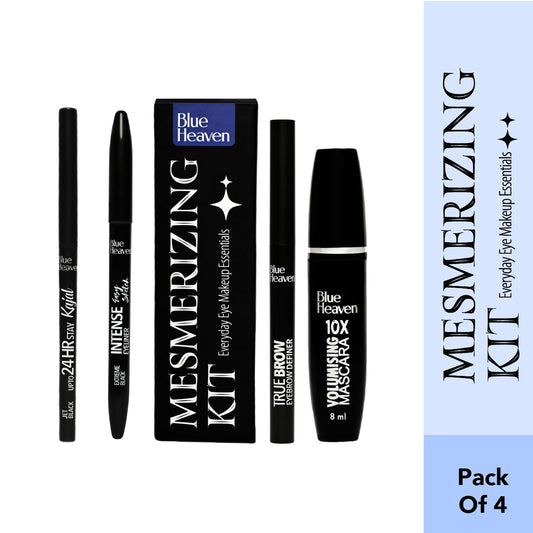 Blue Heaven Mesmerising Eye Kit Combo Pack of 4