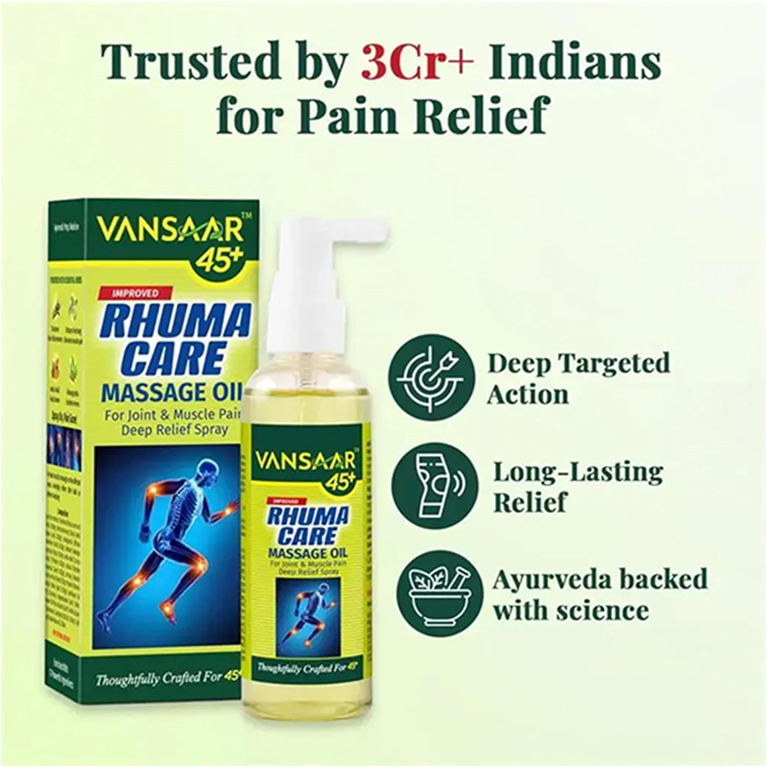 Vansaar Rhuma Care Massage Oil - 100 ml