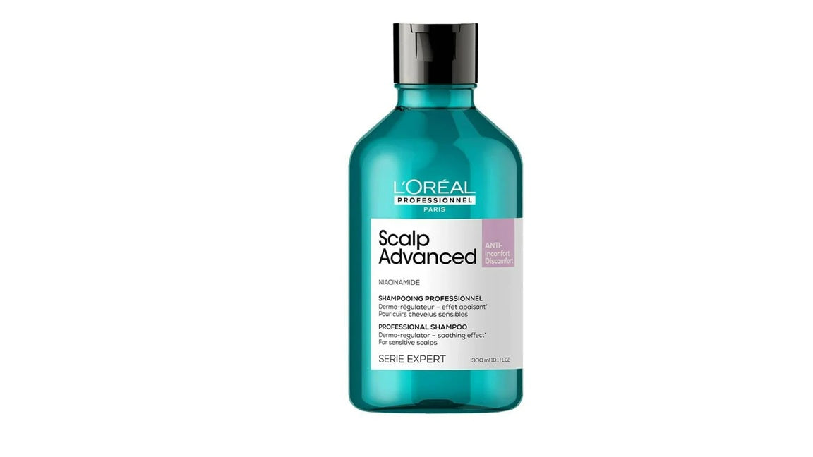 LOreal Paris Scalp Advanced Anti Discomfort Shampoo & Absolute Repair Hair Mask - Combo - 300ml + 250ml