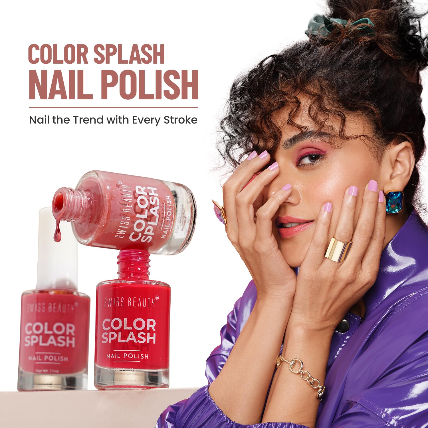 Swiss Beauty Color SPLASH Nail Polish, Shade- 31, 11ml