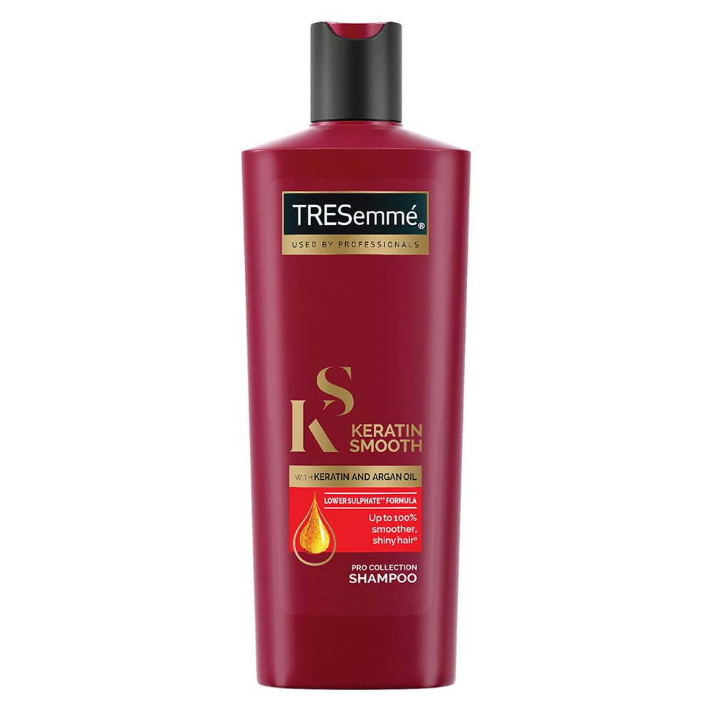 Tresemme Keratin Smooth Shampoo, 185 Ml & Keratin Smooth Conditioner, 80 Ml