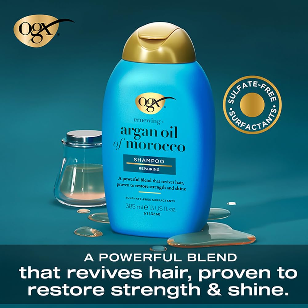 OGX Renewing + Argan Oil of Morocco Hydrating Growth Hair Shampoo 385ml