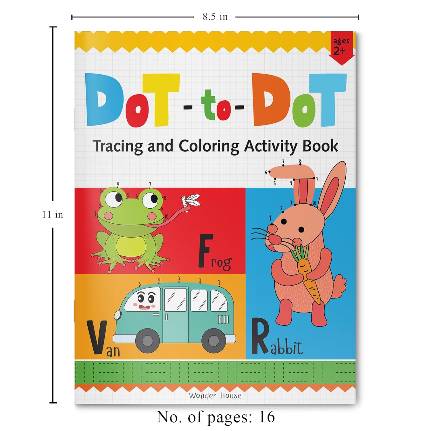 Preschool Complete Learning Activity Pack for Kids – Alphabet, Numbers, Tracing, Coloring, Mazes, Logical Thinking & More |  Paperback