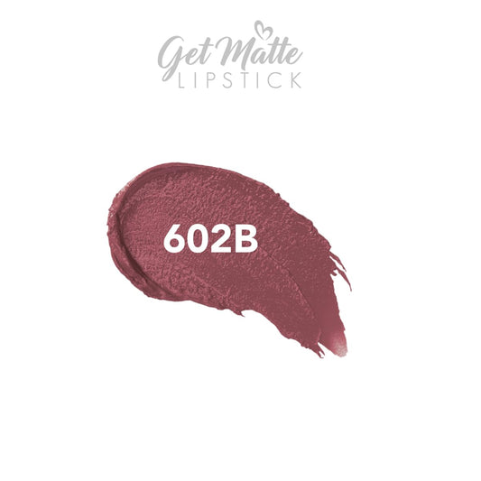 Blue Heaven Get Matte Lipstick | Soft Matte Finish and Lightweight Formula | Intense Pigment | Long-Lasting Lipsticks For Women | 602B | 4gm