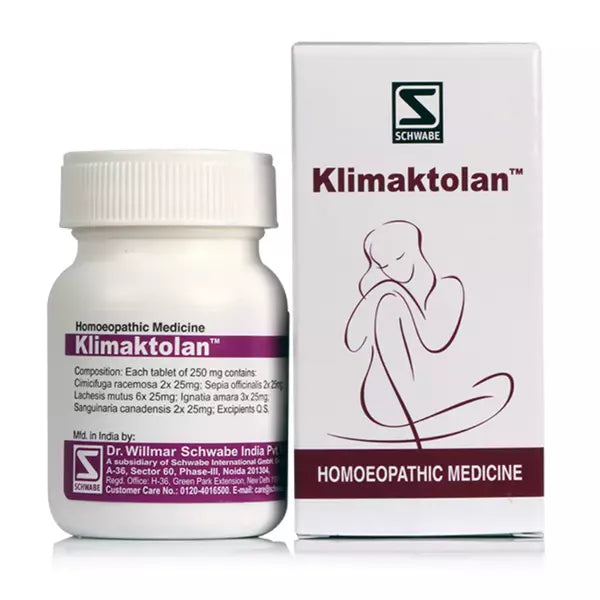 Dr Willmar Schwabe India Homoeopathic Klimaktolan Tablets (20gm) for Depression