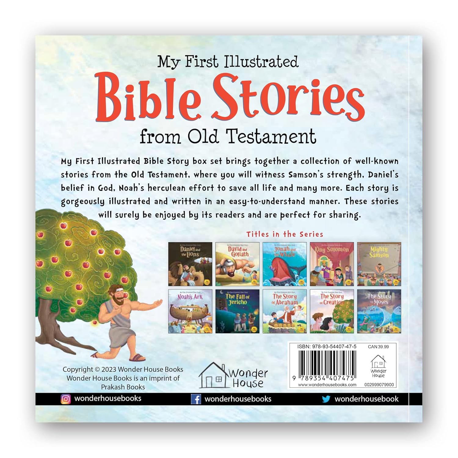My First Illustrated Bible Stories Old Testament (Boxed Set of 10 Books) Paperback