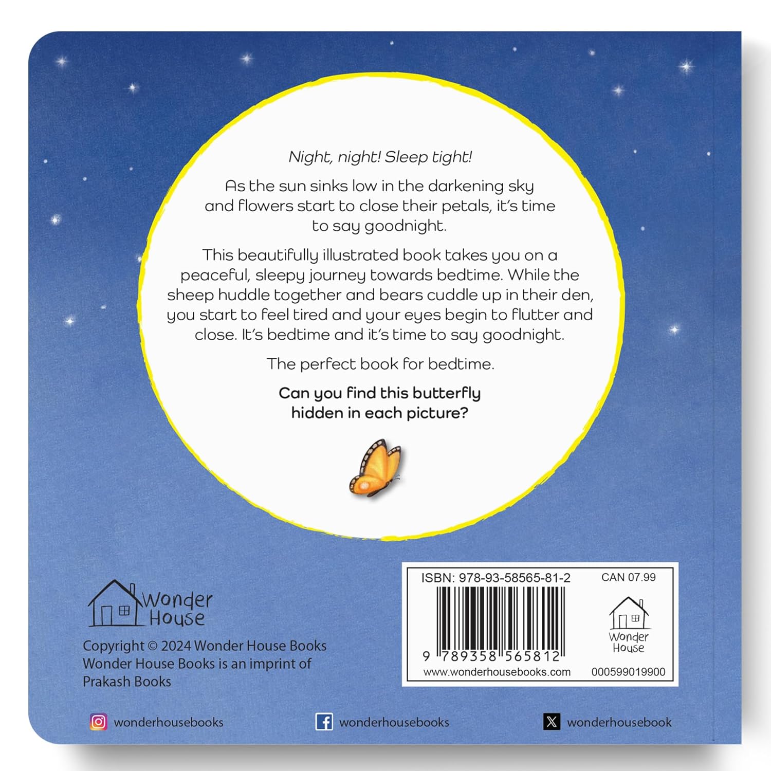 It’s Time to Say Goodnight Board book – Picture Book