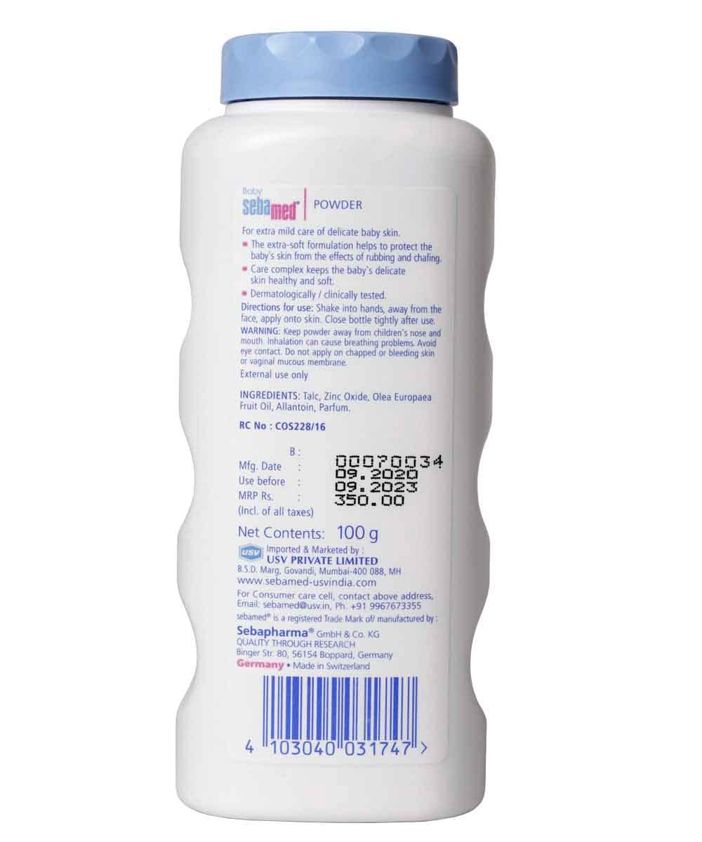 Sebamed Baby Powder 100gm