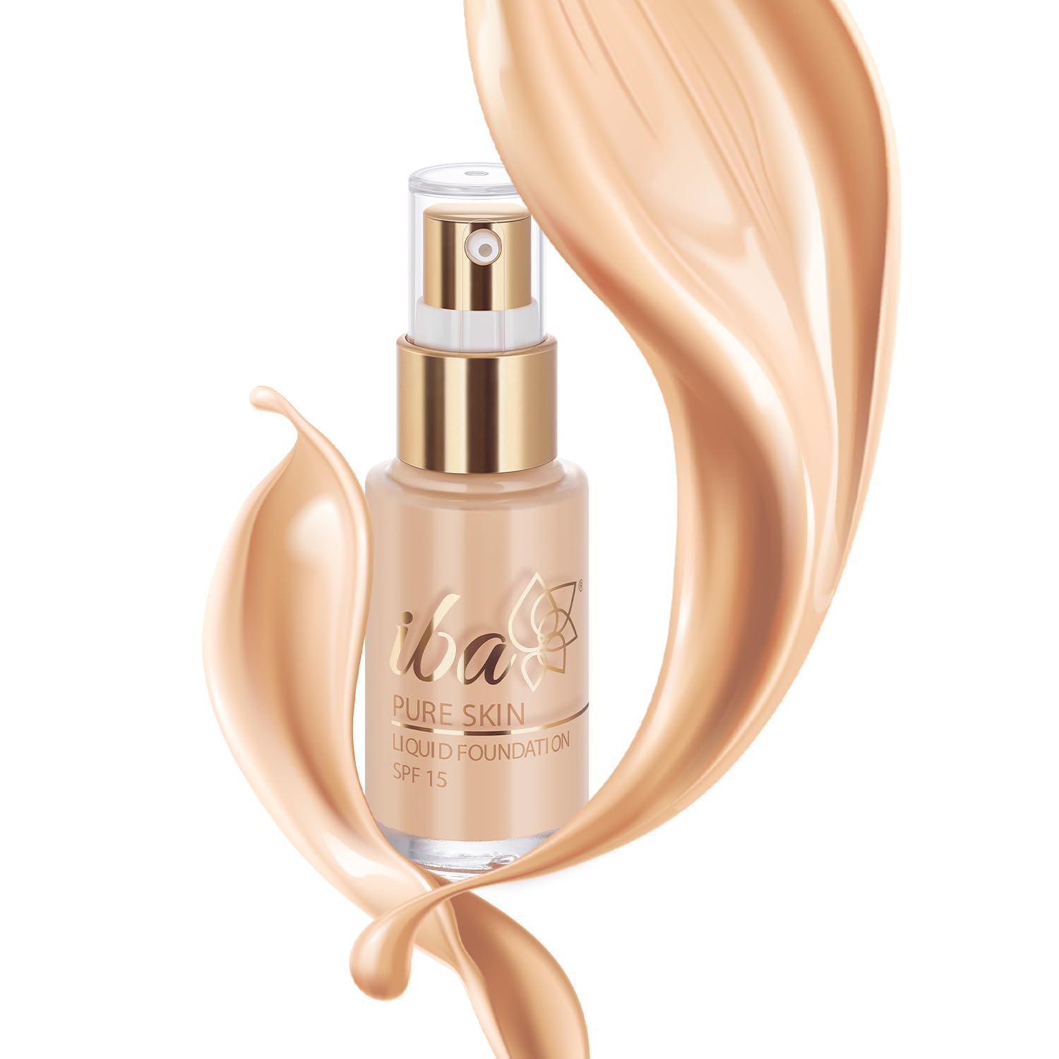 Iba Pure Skin Liquid Foundation - Golden Beige 30ml