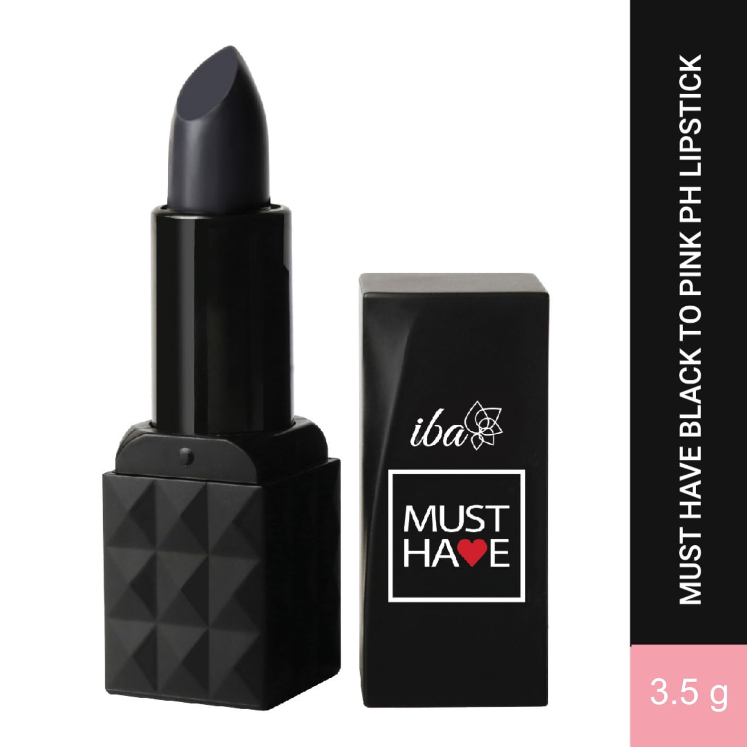Iba Must Have Black to Pink PH Lipstick, 3.5g