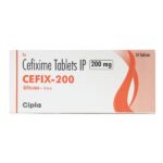 Cefix 200 Tablet – 10 Tablets For Bacterial infections