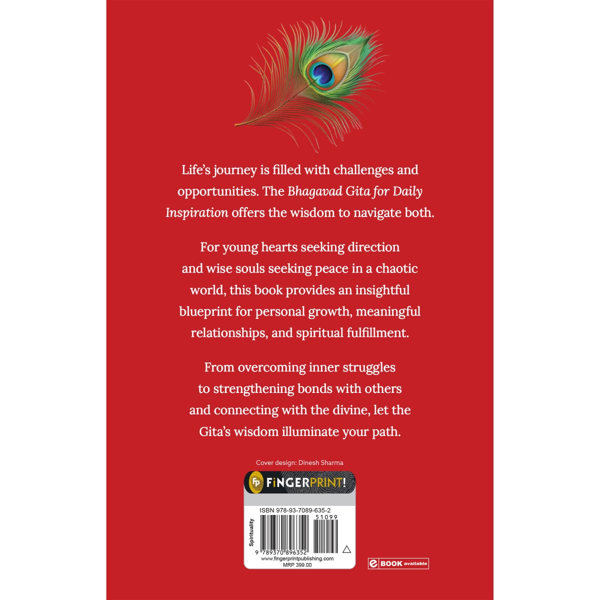 Bhagavad Gita for Daily Inspiration by Chaitanya Charan (Paperback)