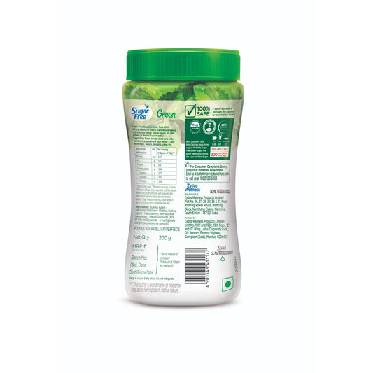 Sugar Free Green Stevia Jar, 200 g