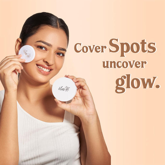 Iba Pure Skin Perfect Look Long Wear Mattifying Compact - Medium Shell, 9g