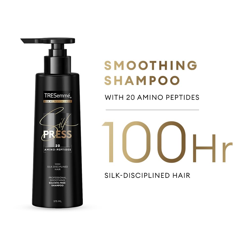 TRESemme Silk Press Smoothing Shampoo 375ml