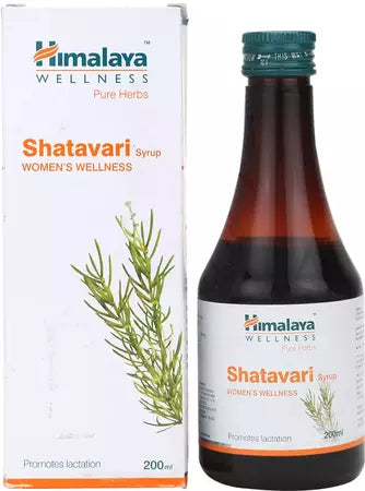Himalaya 100% Natural Wellness Shatavari Women's Wellness (200 ML Syrup)
