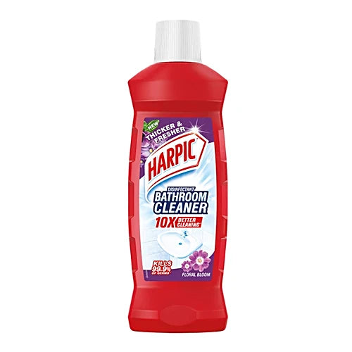 Harpic Disinfectant Bathroom Cleaner Liquid - Floral Bloom, 500 ml