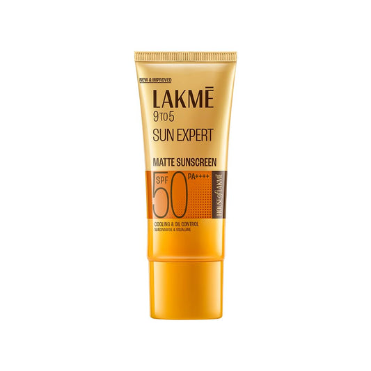 Lakme SPF 50 PA++++ Sunscreen Lotion for Bright Skin | In Vivo Tested | UVA UVB Blue Light Protection | Water light| No White Cast | Niacinamide| For All Skin Types | 50 ml
