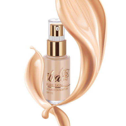 Iba Pure Skin Liquid Foundation - Ivory Fair, 30ml