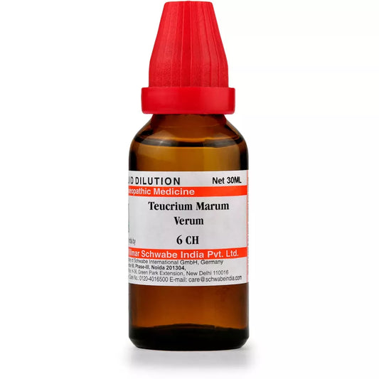 Dr Willmar Schwabe India Homoeopathic Teucrium Marum Verum Dilution 30ml for Itching pimples