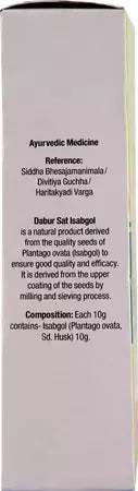 Dabur Sat Isabgol- 100 gm colon constipation digestive tract