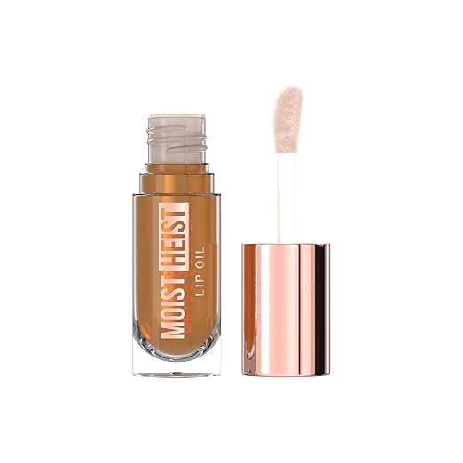 Swiss Beauty Moist Heist Lip Oil | Colour-Changing | With Vitamin E & Mint Oil | Nourish & Protect | Shade- 3: Melon Loot, 4.8g