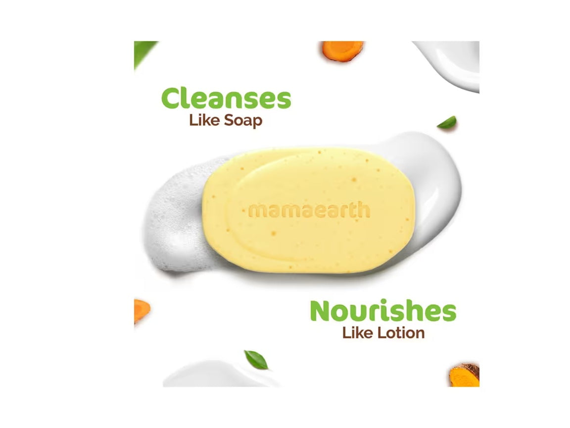 Mamaearth Ubtan Moisturizing Lotion Soap - (4 pcs)