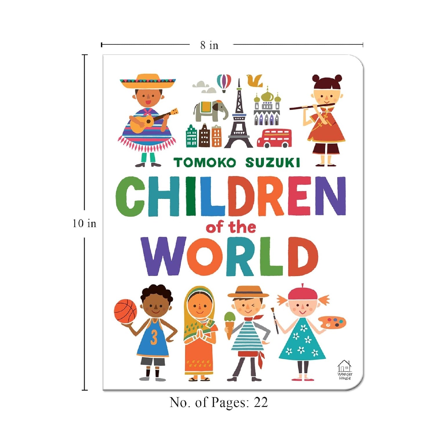 Children of the World – A Beautifully Illustrated Board Book for Kids | Hardcover