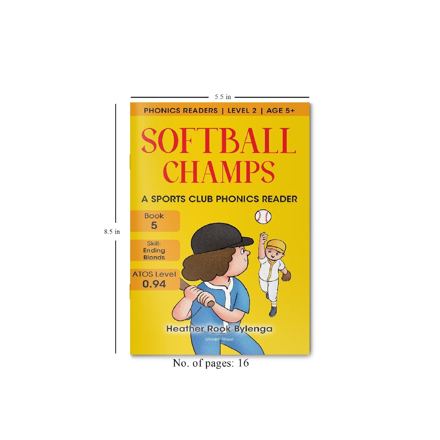 Phonics Readers Level 2 - Sports Club (Pack of 8) Books
