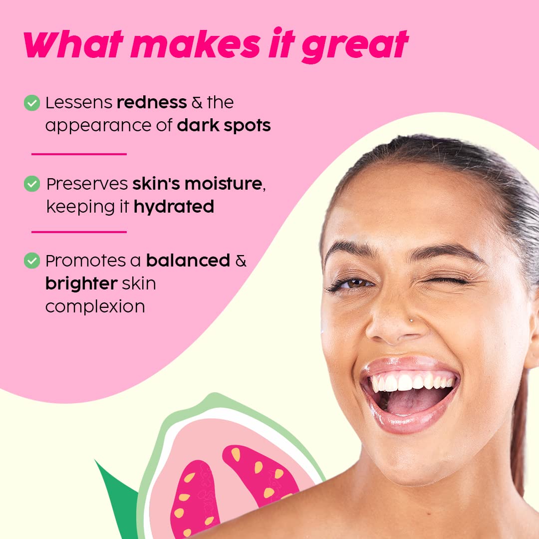 PLIX - THE PLANT FIX Vitamin C Juicy Face Wash (100 ml) Cleanser For Skin Brightening, With Pro Vitamin B5 For Moisturization & Alpha Lipoic Acid For Glowing Skin |