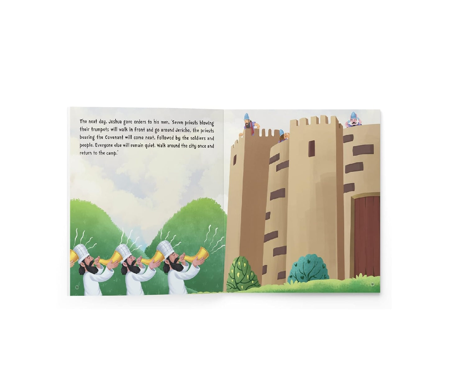 My First Illustrated Bible Story: The Fall of Jericho Paperback  Book