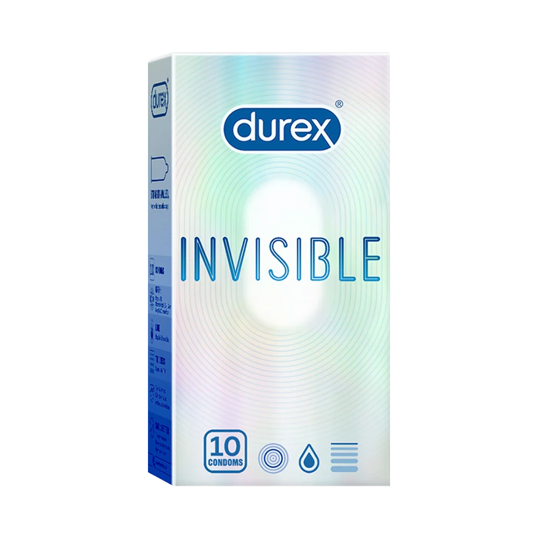 Durex Invisible - 10 Condoms