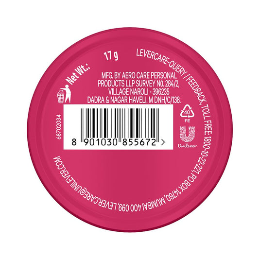 Vaseline Lip Tins Rosy Lips, 17 g | Provides Hydration, Sheer Pink Tint & Glossy Shine