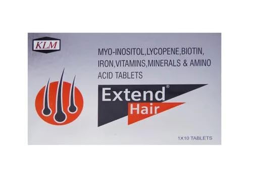 Extend Hair Tablet-Strip of 10 Tablets