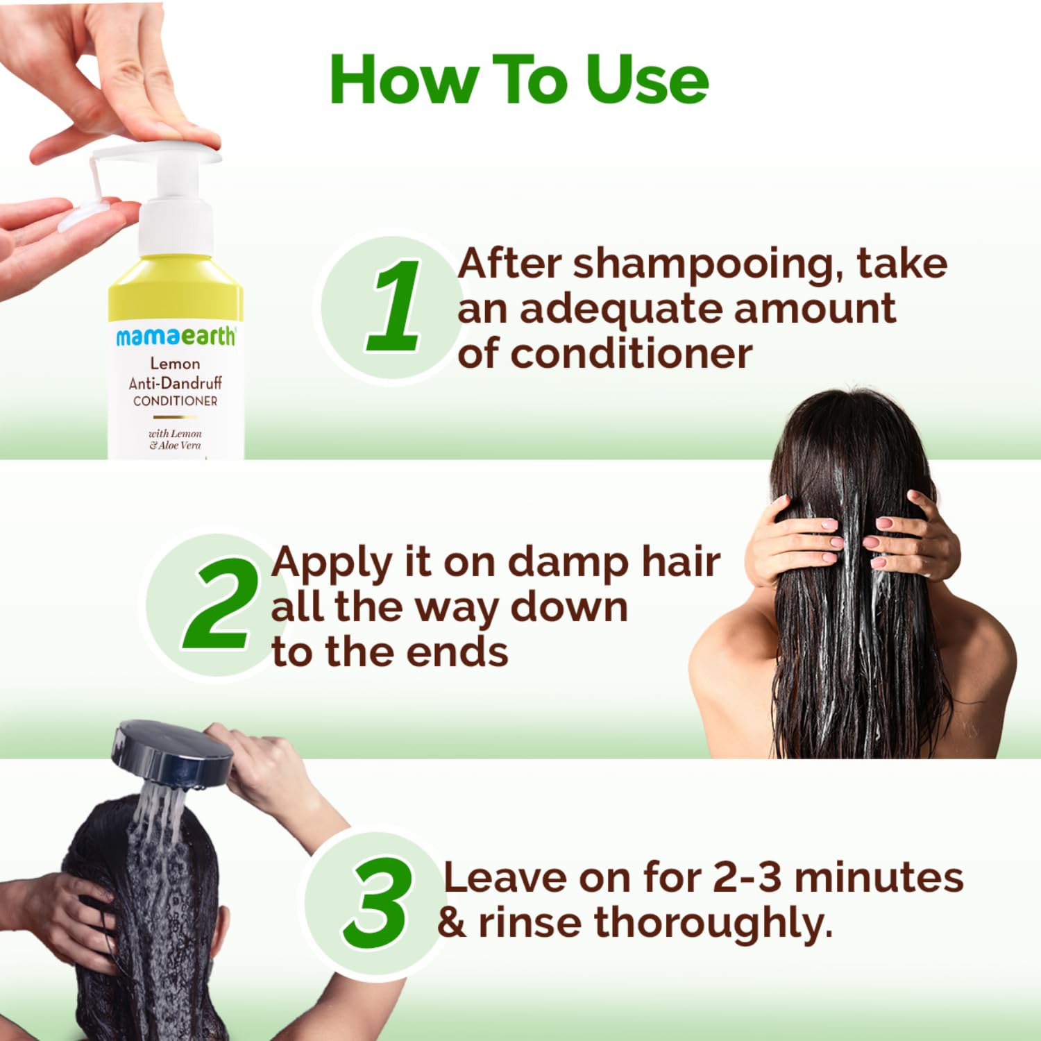 Mamaearth Lemon Anti-Dandruff Conditioner For Soft & Smooth Hair - 250 ml