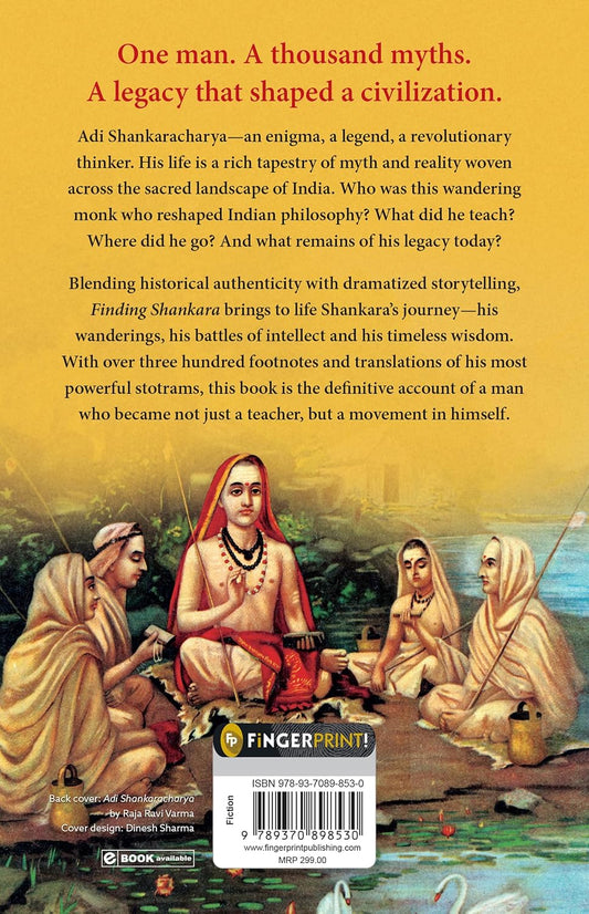 Finding Shankara: A Dramatized Biography of Adi Shankaracharya (Paperback)