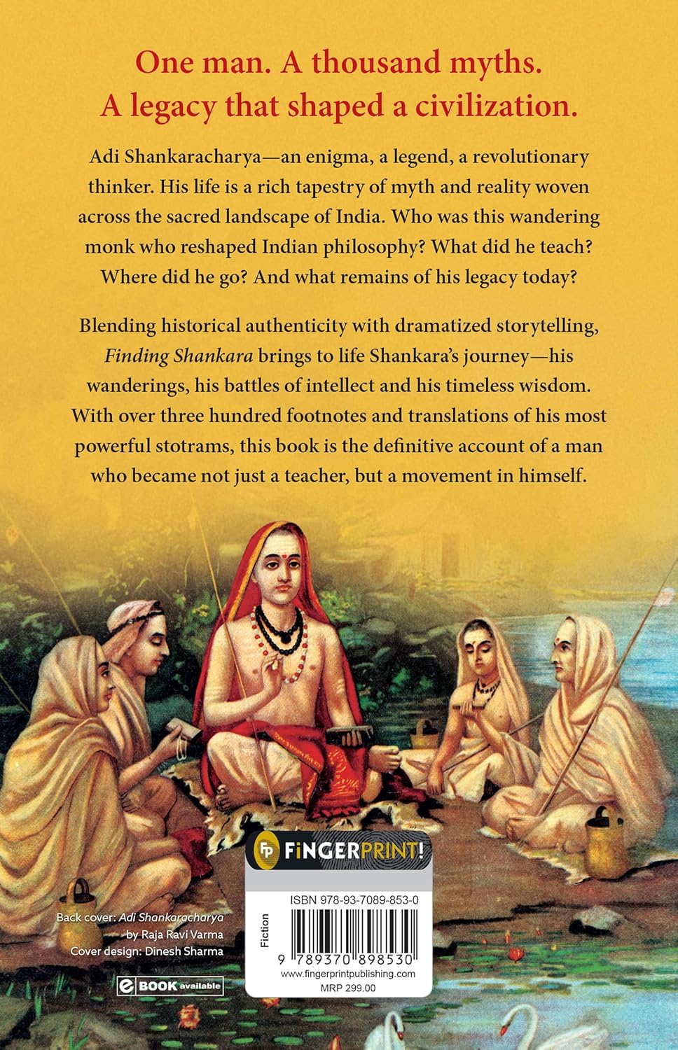 Finding Shankara: A Dramatized Biography of Adi Shankaracharya (Paperback)