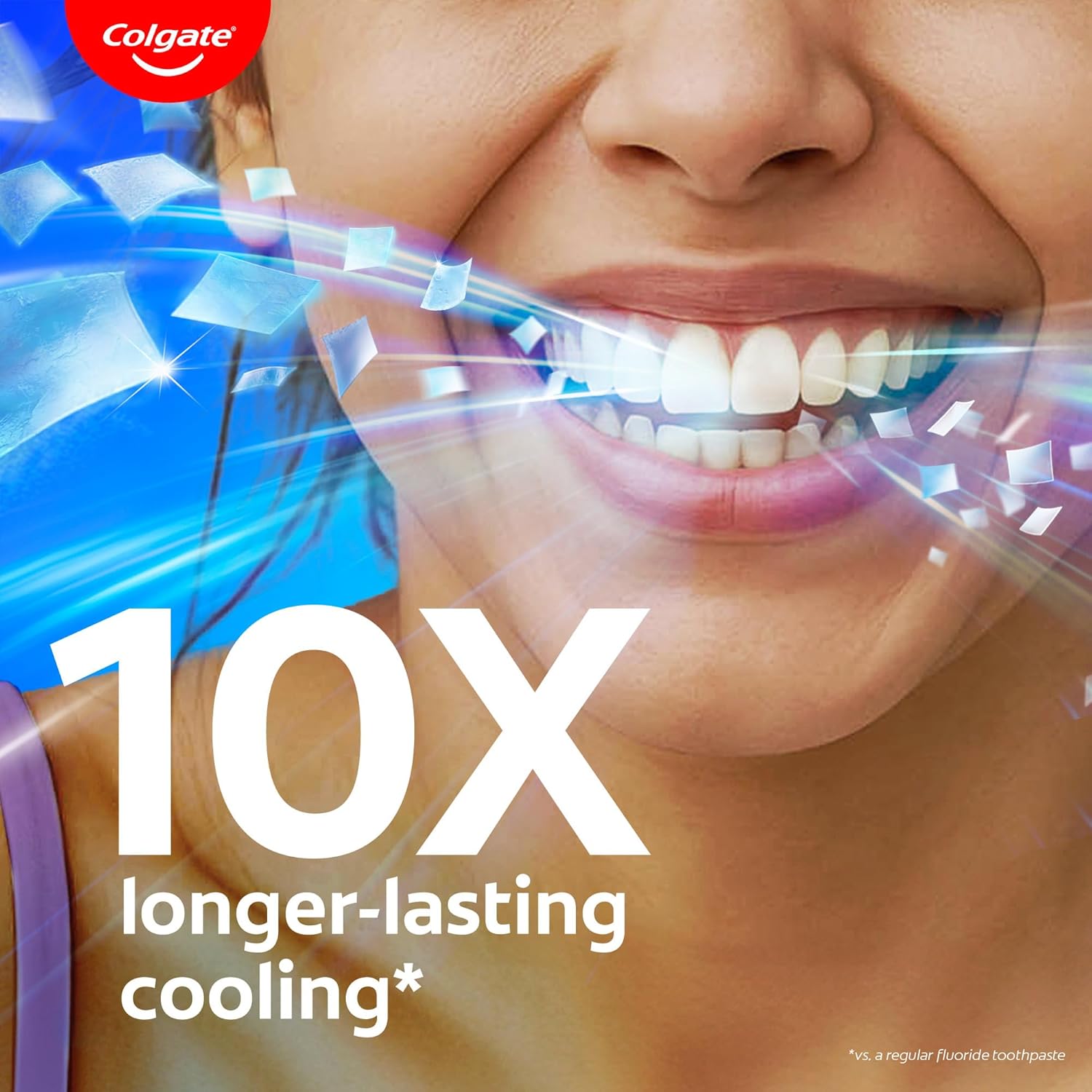 Colgate MaxFresh Toothpaste, Blue Gel Paste with Menthol for Super Fresh Breath, 600g, 150g X 4